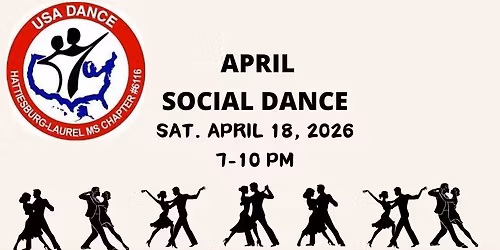 April Monthly Social Dance