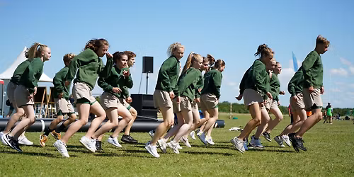 Gymnastik under \u00e5ben himmel