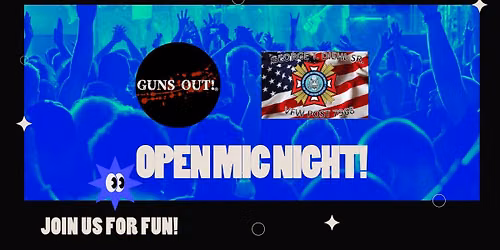 Guns Out (Hosting Open Mic\/Band Jam Night) @ VFW Post 7968 (Apache Junction)