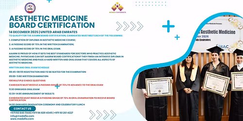 Aesthetic Medicine Board Certification