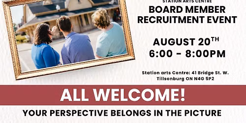 Board Member Recruitment Event