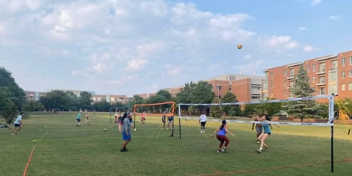 Doubles grass volleyball at state