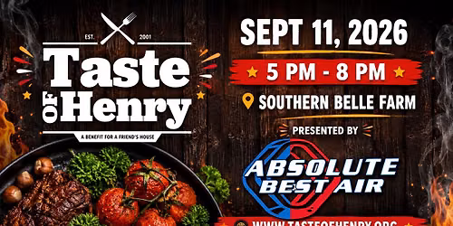Taste of Henry 2026 Benefiting A Friend's House