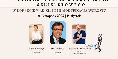 Wykorzystanie zakotwienia szkieletowego w korekcie wad klasy III oraz II | Modyfikacja wzrostu