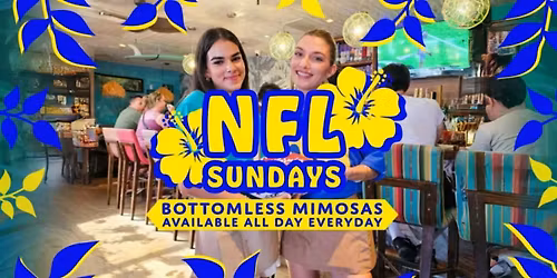 NFL Sundays Venice Beach | Bottomless Mimosas Available All Day