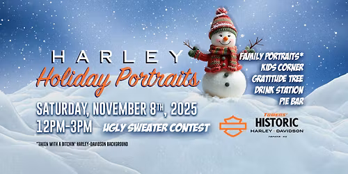 HARLEY HOLIDAY PORTRAITS \ud83c\udfa5