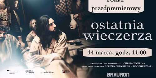 Przedpremiera: OSTATNIA WIECZERZA | Kino Bajka