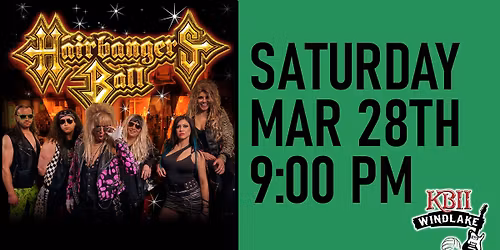 Hairbangers Ball at Kelly's Bleachers Wind Lake!