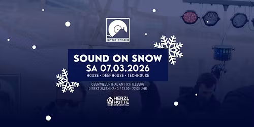 SOUND ON SNOW - Rave am Fichtelberg