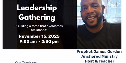 mo'MEN'tum Leadership Gathering