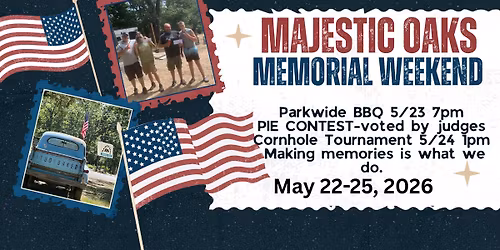 Memorial Weekend celebration 2026