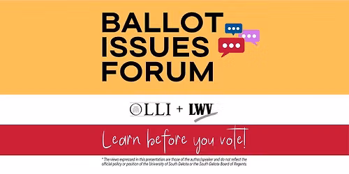 South Dakota Ballot Measures Forum