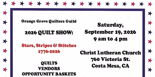 2026 Quilt Show 