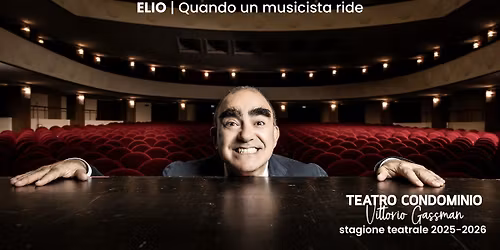 ELIO - QUANDO UN MUSICISTA RIDE