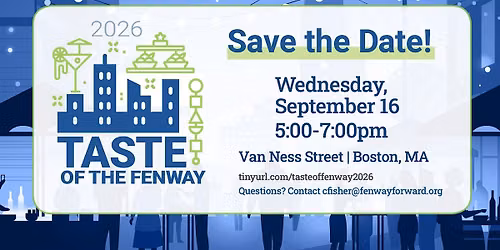 Taste of the Fenway 2026
