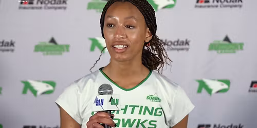 Parking North Dakota State Bison at North Dakota Fighting Hawks Womens Volleyball