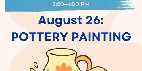 Crafternoon: Pottery Painting