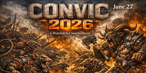 Convic 2026 - A Warmaster Revolution tournament