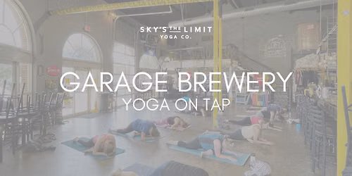 Yoga on Tap - Garage Brewery