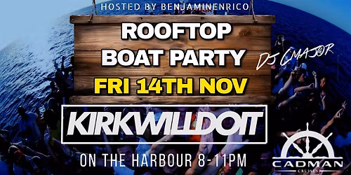 Rooftop Sunset  Boat Party