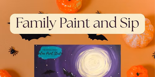 Family paint and sip