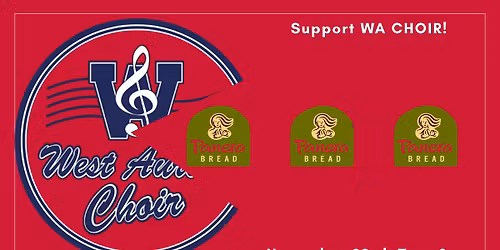 WA Choir Panera Fundraiser!