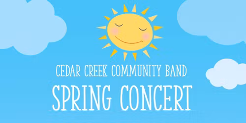Cedar Creek Community Band - Spring Concert 2026