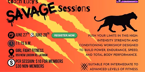 Lucy's Savage Sessions - HIT Workshop