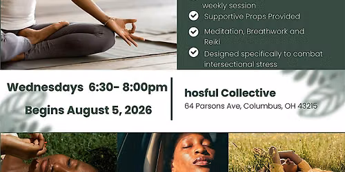 Rest, Restore, Resist: A Restorative Yoga Series for Black Women