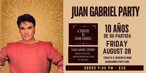 Juan Gabriel Party