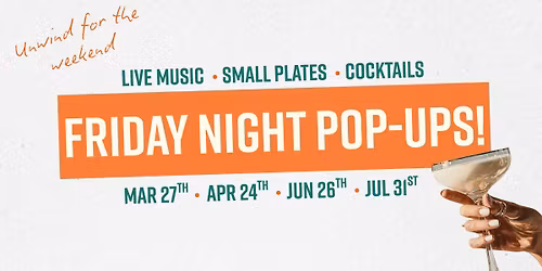 Friday Night Pop-Ups at Cafe 360