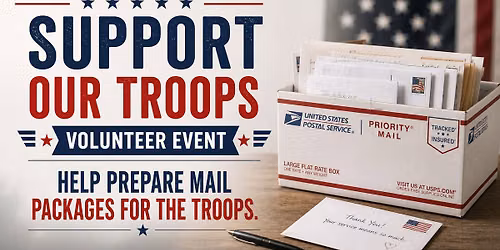 Support Our Troops Volunteer Event