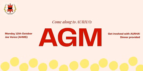 AURHA AGM 2026