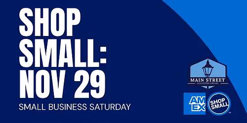 Small Business Saturday on Gloucester Main Street