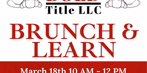 March Brunch & Learn