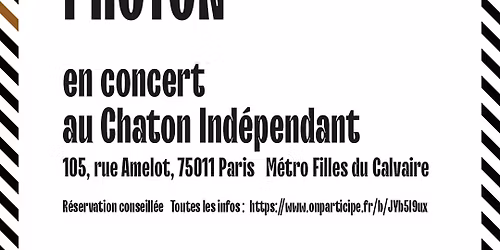 Concert June's \/ Les freluquets \/ Photon