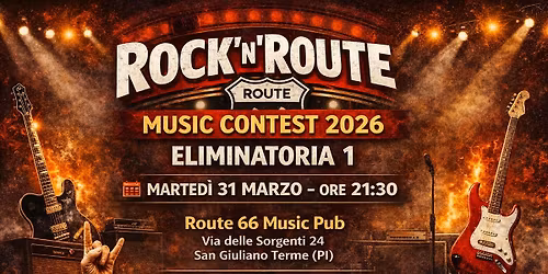 Rock\u2019n\u2019Route 66 \u2013 Music Contest 2026 | Eliminatoria 1