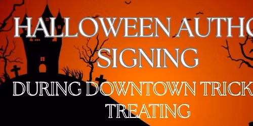 Ghastly Tales author signing