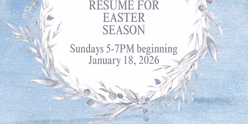 Easter Season Choir Rehearsal