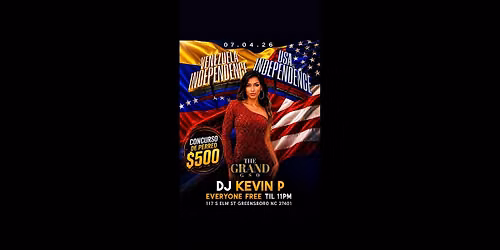 NC Latin Party Presents Greensboro's Biggest Independence Day Celebration