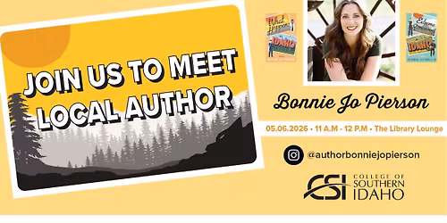 Meet local author Bonnie Jo Pierson!