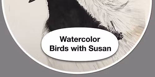 Paint Watercolor Birds - 3-Session workshop