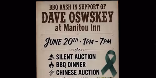 BBQ bash in support of Dave Oswskey