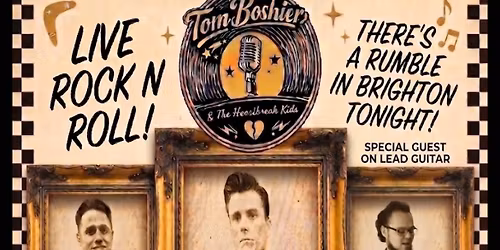 Tom Boshier & The Heartbreak Kids at the Railway Bell, Brighton!