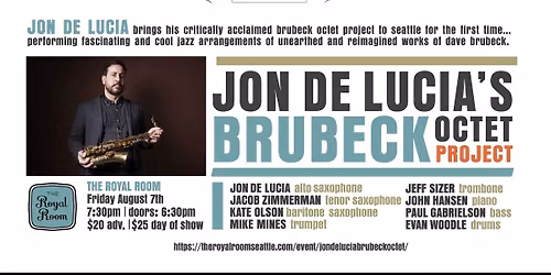 Jon De Lucia\u2019s Brubeck Octet Project