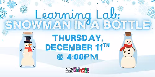 Learning Lab: Snowman in a Bottle
