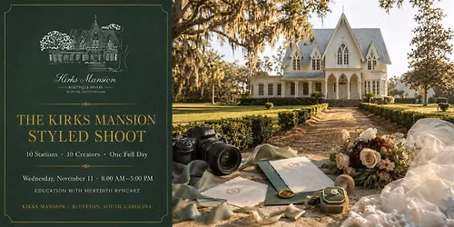 The Kirks Mansion Styled Shoot: 10 Stations, 10 Creators
