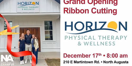 Grand Opening Ribbon Cutting: Horizon Physical Therapy & Wellness