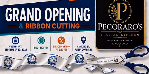 Pecoraro's Italian Kitchen Grand Opening & Ribbon Cutting