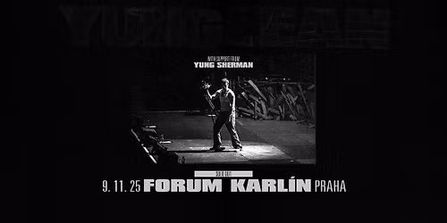 Yung Lean \u2022 Praha \u2022 vyprod\u00e1no \/ sold out